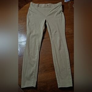Beige Skinny Pants